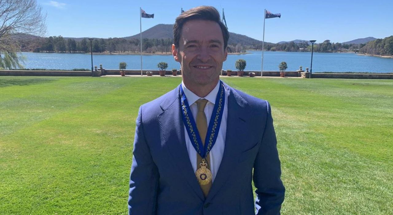 Hugh Jackman recebe medalha de honra do governo da Austrália