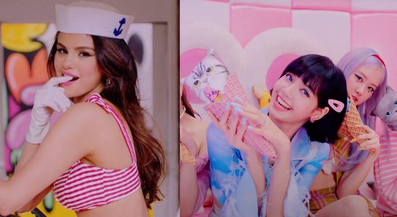 BLACKPINK e Selena Gomez lançam clipe multicolorido para Ice Cream; veja