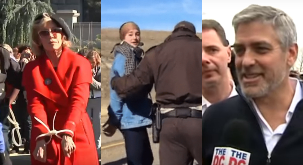 Além de Jane Fonda: Shailene Woodley, George Clooney e outros astros presos em protestos