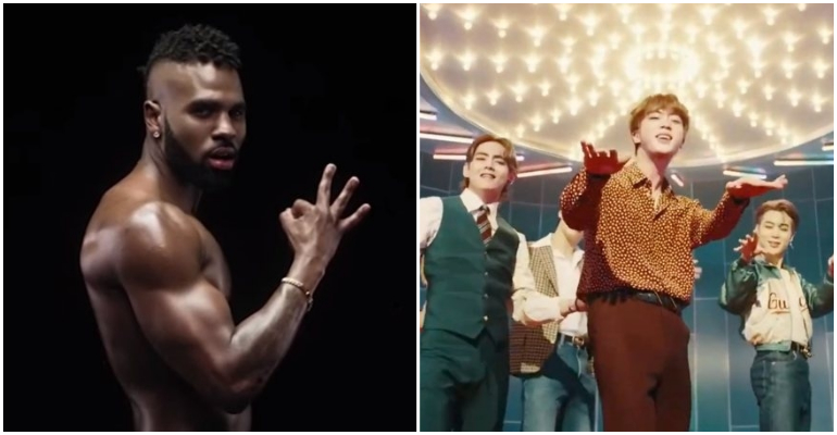 Fãs desconfiam de parceria entre Jason Derulo e BTS; entenda