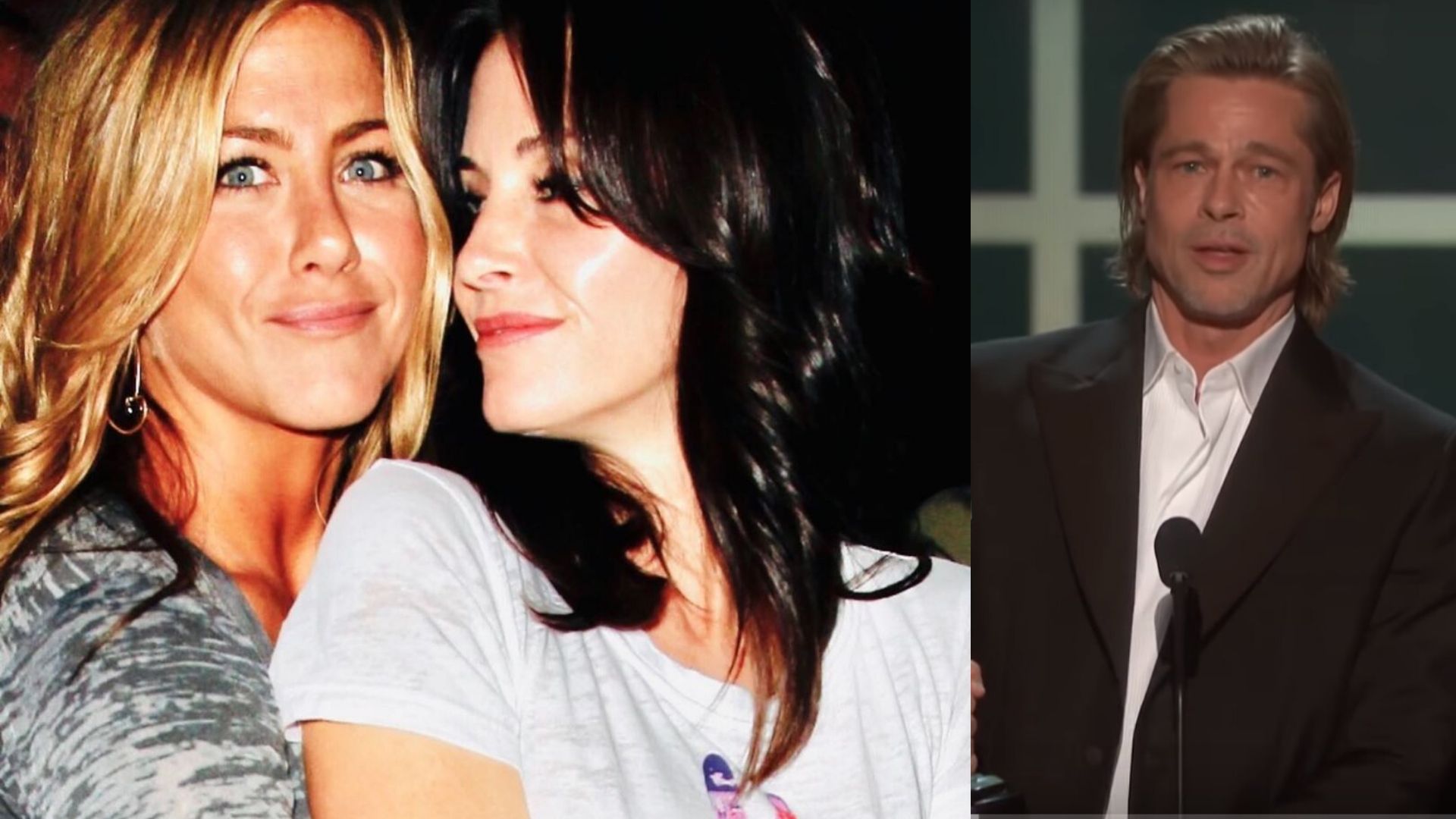Courteney Cox curte tweet dizendo que Brad Pitt e Jennifer Aniston “ainda se amam”