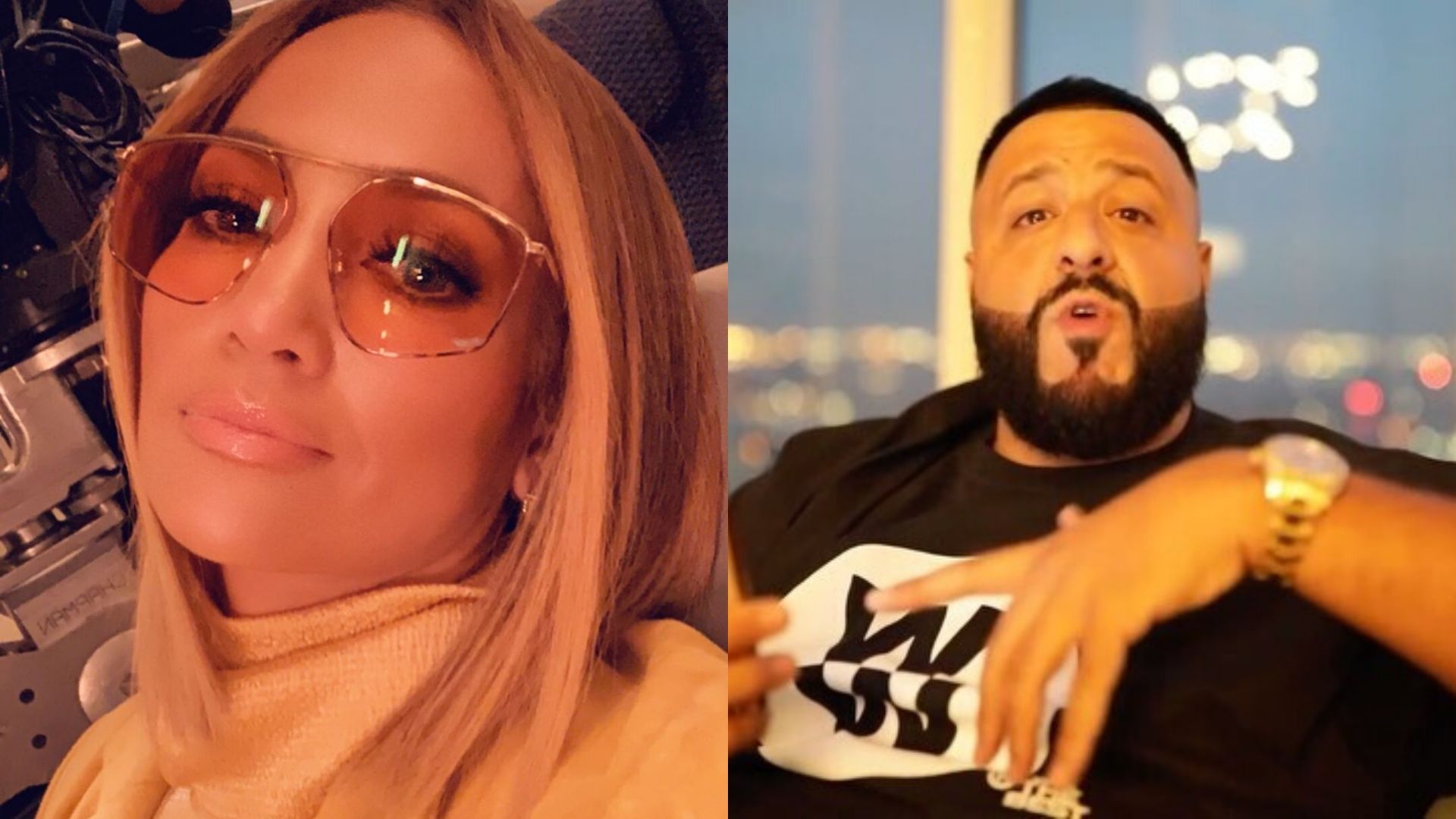 Jennifer Lopez e DJ Khaled gravam suposto comercial para o Super Bowl juntos