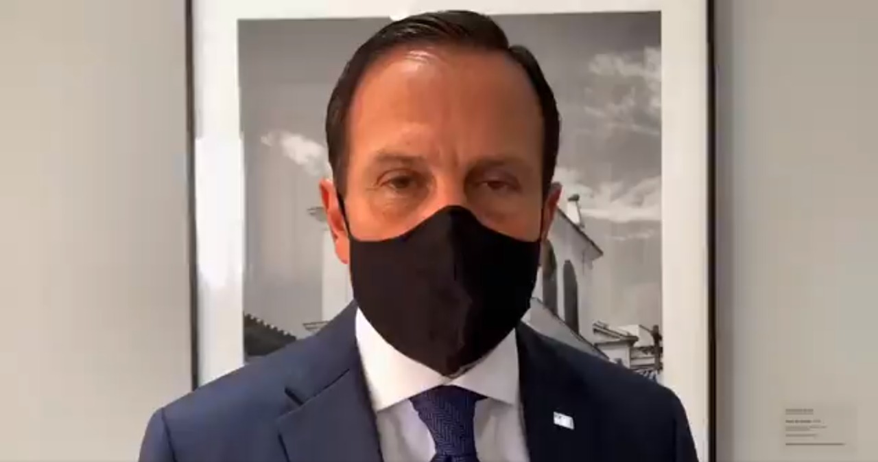 João Doria, governador de São Paulo, testa positivo para Covid-19