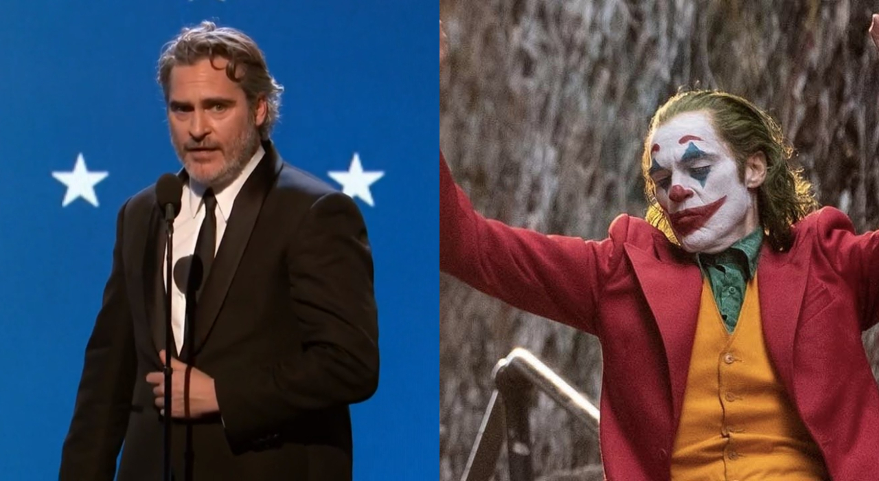 Joaquin Phoenix aceita prêmio de Melhor Ator no Critics’ Choice Awards e destaca não incitação à violência de Coringa