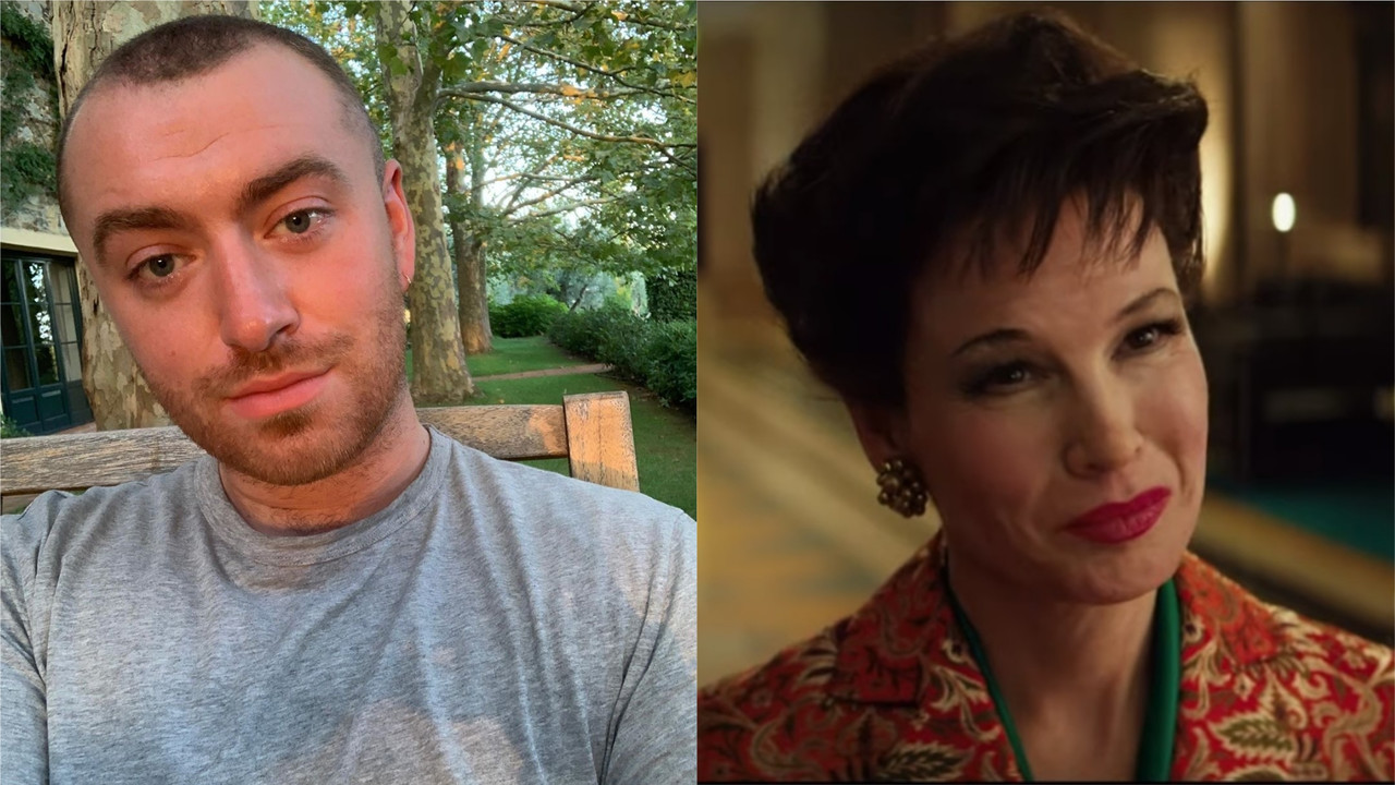 Sam Smith grava dueto com Renée Zellweger para a cinebiografia de Judy Garland