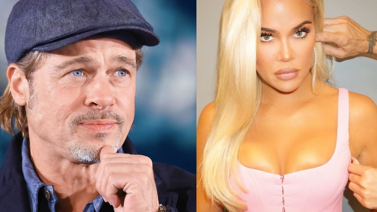 Kanye West quer que Brad Pitt e Khloé Kardashian formem um casal