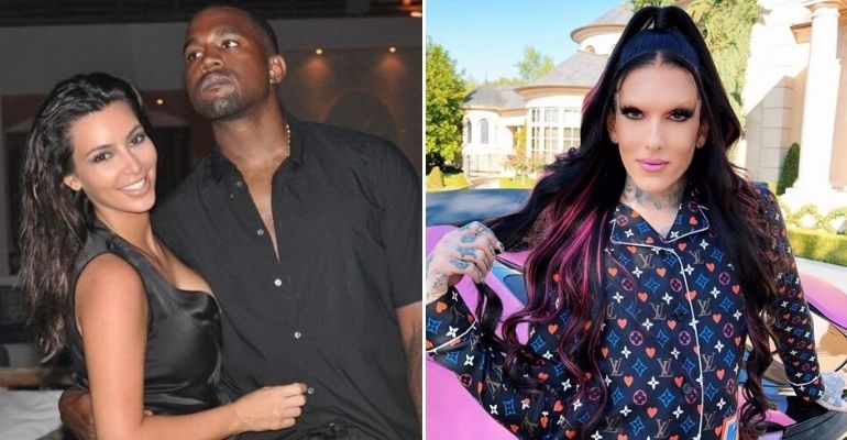 Kanye West teria traído Kim Kardashian com o maquiador Jeffree Star, afirma tiktoker