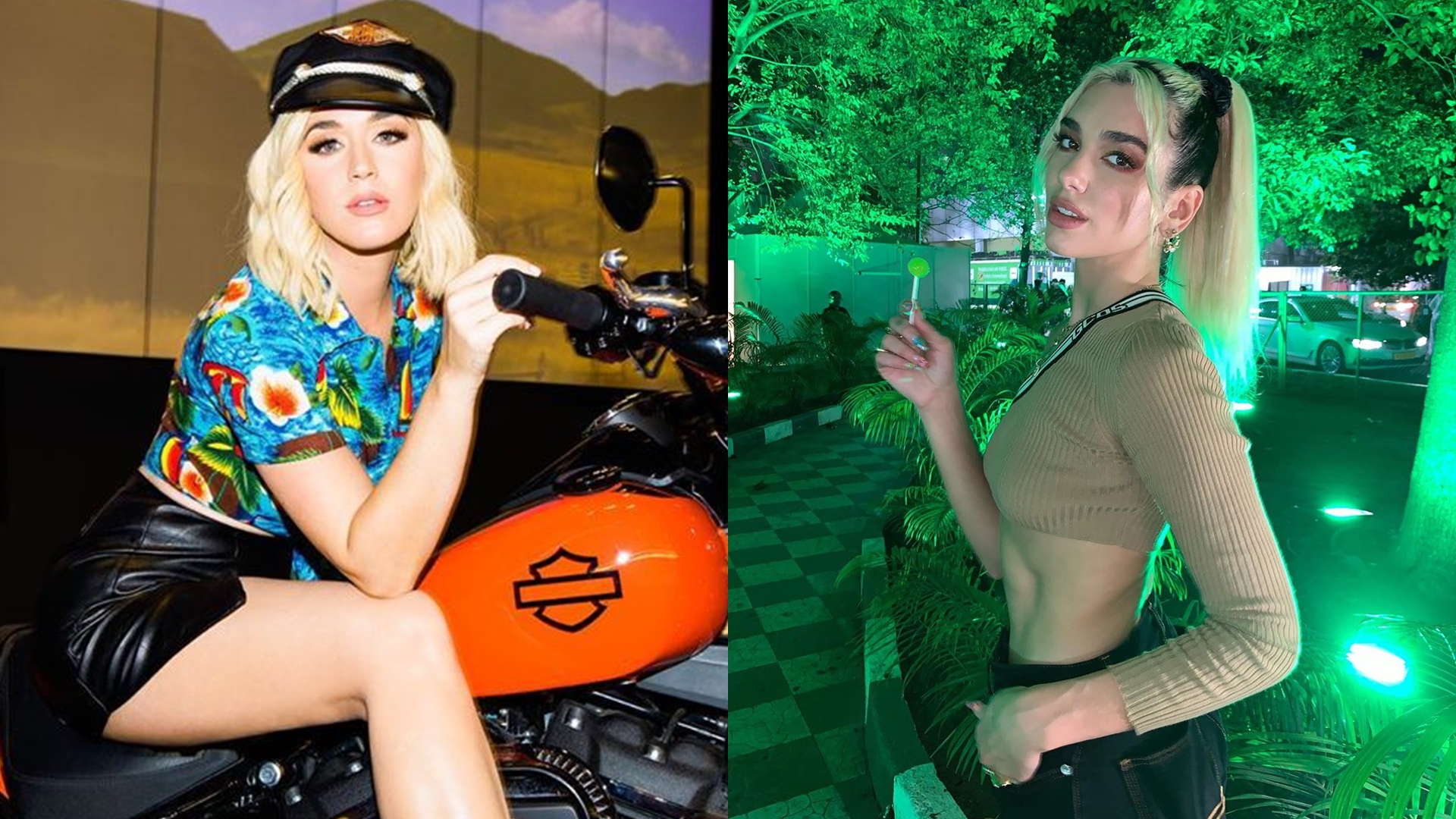 Katy Perry revela ter queda por Dua Lipa durante show e pergunta se fãs aprovariam o casal: “Não será nesta vida”