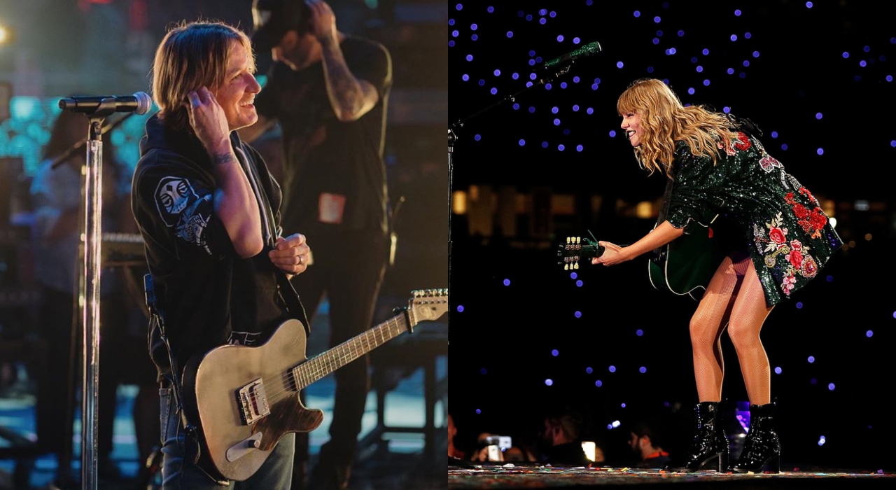 Keith Urban faz cover de Lover e Taylor Swift reage
