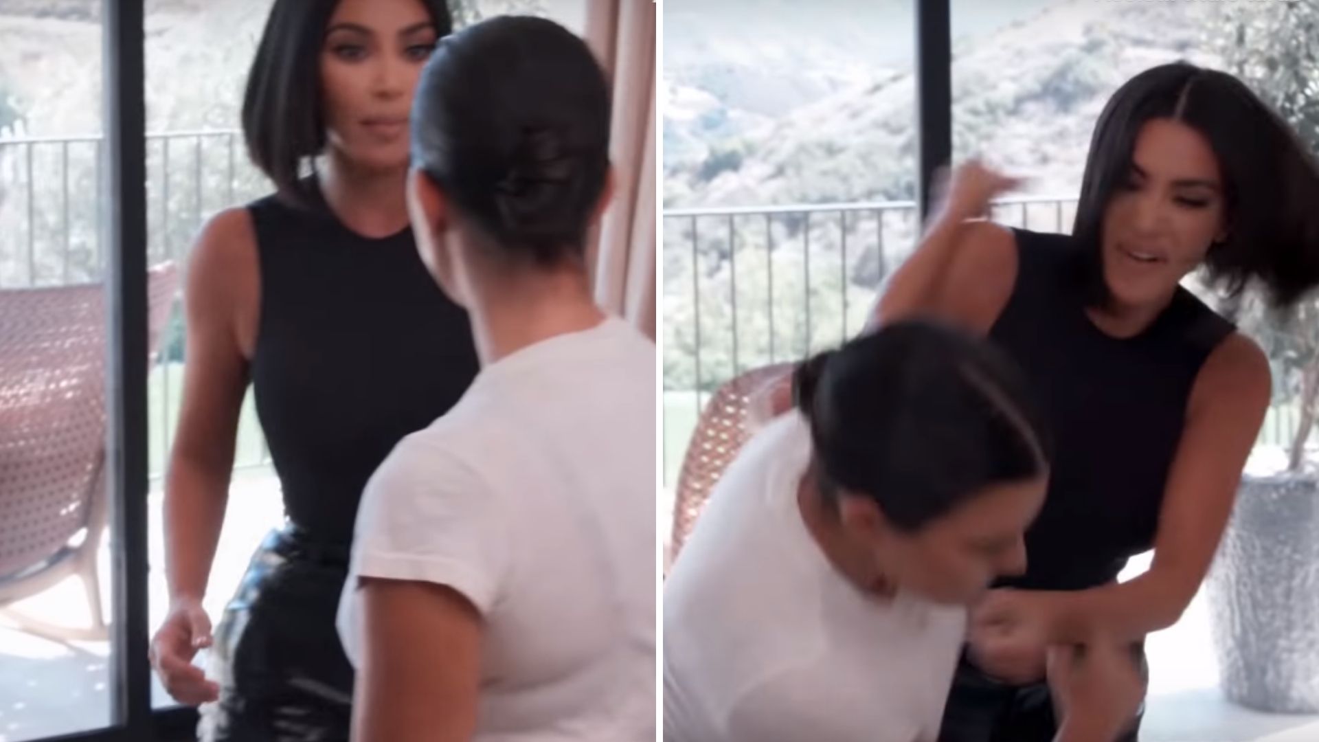 Kim dá soco em Kourtney em novo teaser da 18ª temporada de Keeping Up With The Kardashians