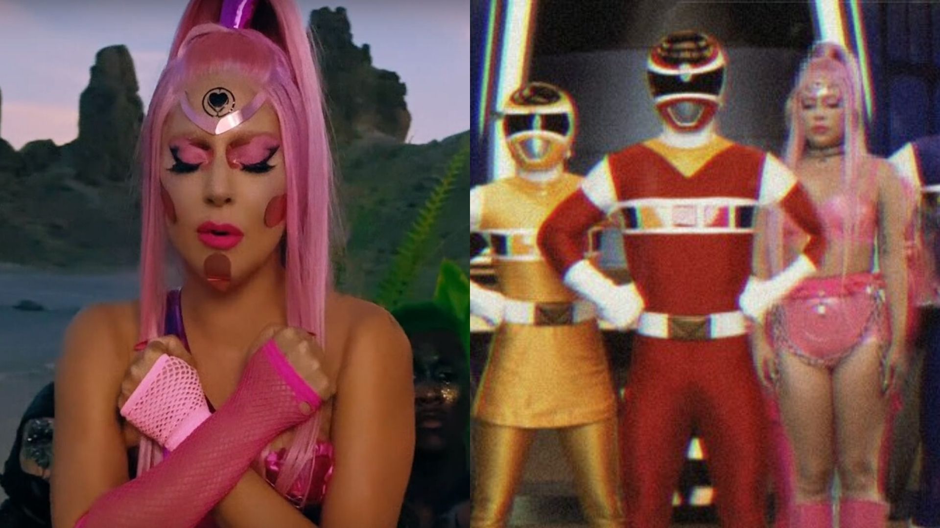 Clipe de Stupid Love, de Lady Gaga, recebe comparações com Power Rangers e vira meme; confira