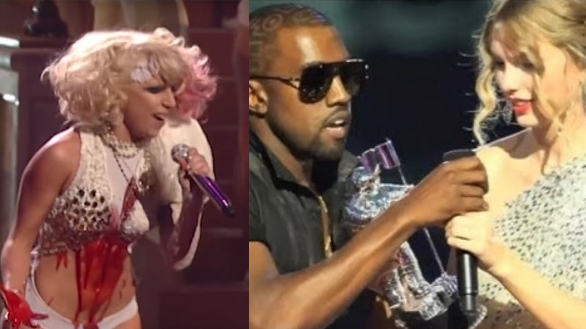 Há 10 anos, Lady Gaga apresentava Paparazzi no VMA e Kanye West interrompia discurso de Taylor Swift