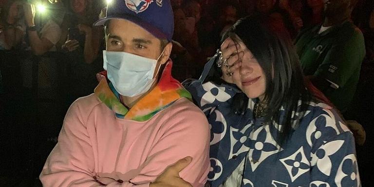 Billie Eilish realizou o sonho de conhecer Justin Bieber no Coachella