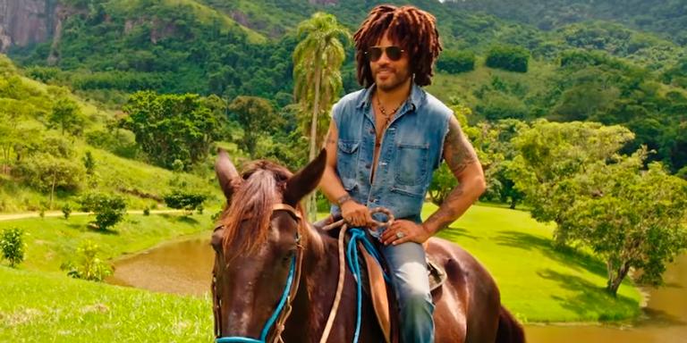 “Welcome to my fazenda”: Lenny Kravitz mostra sua casa no Rio de Janeiro