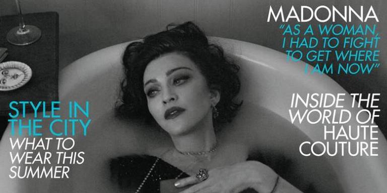 ‘Como mulher, precisei lutar para chegar onde estou hoje’, diz Madonna para a ‘Vogue’