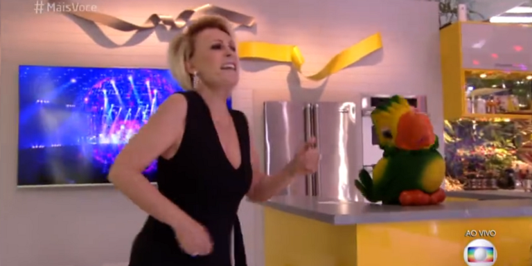 Ana Maria Braga se joga no rebolado com Gretchen no ‘Mais Você’