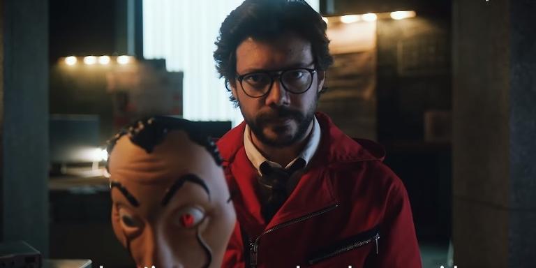 Professor explica trama da terceira parte de ‘La Casa de Papel’ em novo teaser