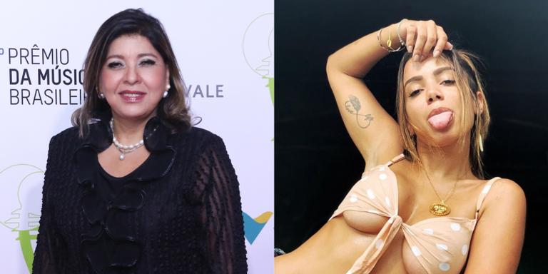 Roberta Miranda parabeniza Anitta por suposta gravidez e cantora rebate