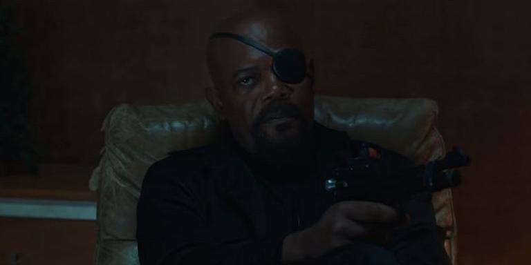 Samuel L. Jackson aponta erro em pôster de ‘Homem Aranha: Longe de Casa’