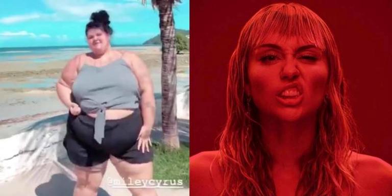 Miley Cyrus reposta vídeo de Thais Carla dançando ‘Mother’s Daughter’