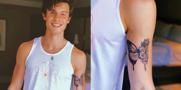 Shawn Mendes segue ideia de fã ao fazer nova tatuagem
