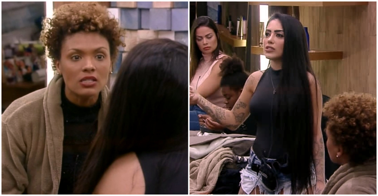 “A Fazenda 12”: Lidi Lisboa e MC Mirella discutem aos gritos