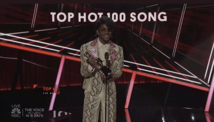 Billboard Music Awards: Lil Nas X vence como Melhor Música do Top 100