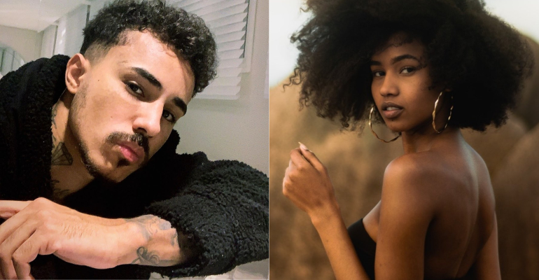 MC Livinho nega racismo e diz que processará dançarina e modelo Raielli Leon