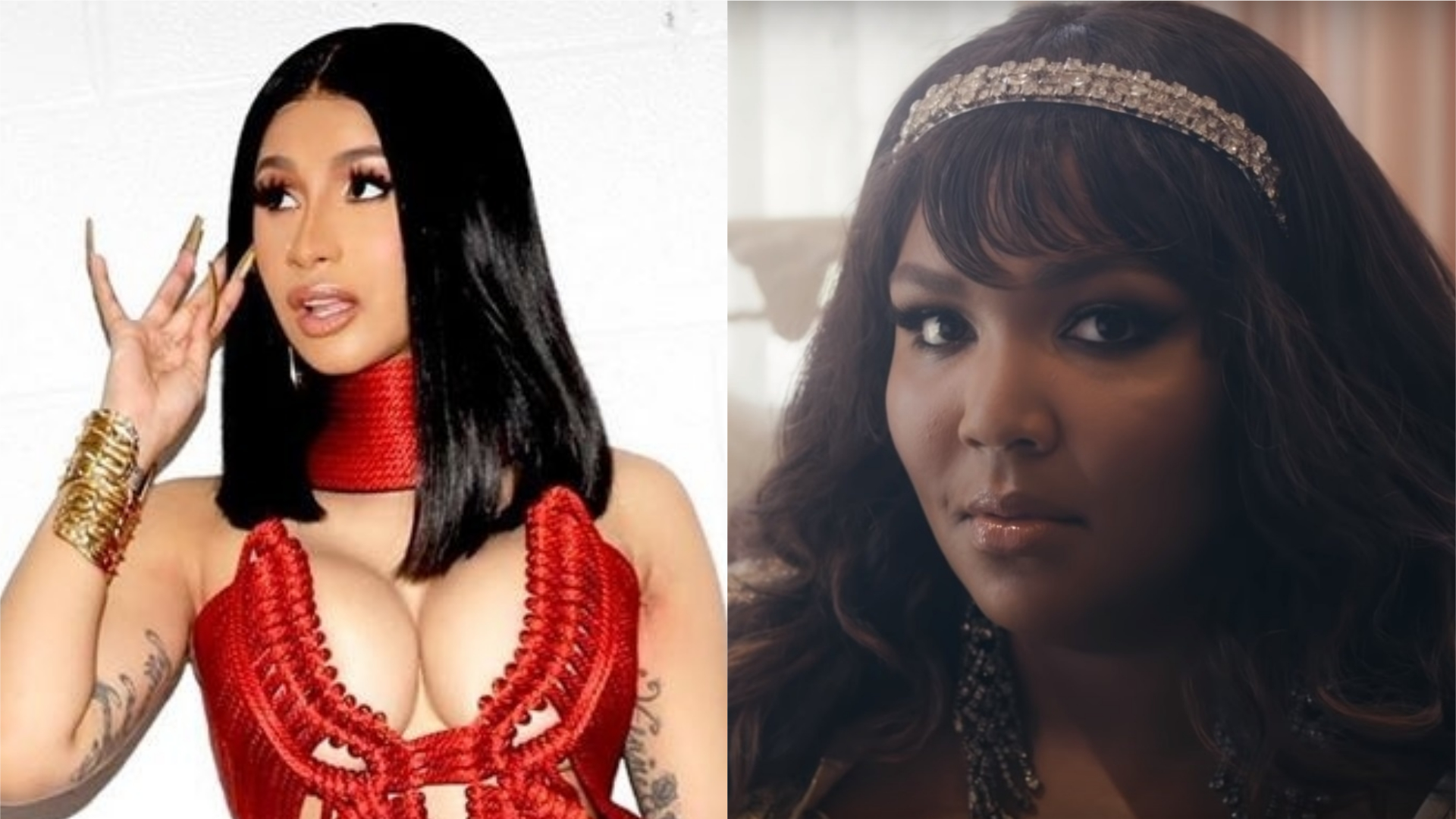Cardi B dá os parabéns para Lizzo pelo primeiro lugar na Billboard Hot 100