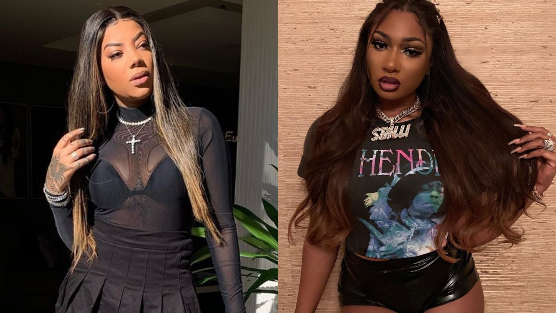 Ludmilla e Megan Thee Stallion se encontram para beber nos Estados Unidos: “Irmãs gêmeas”