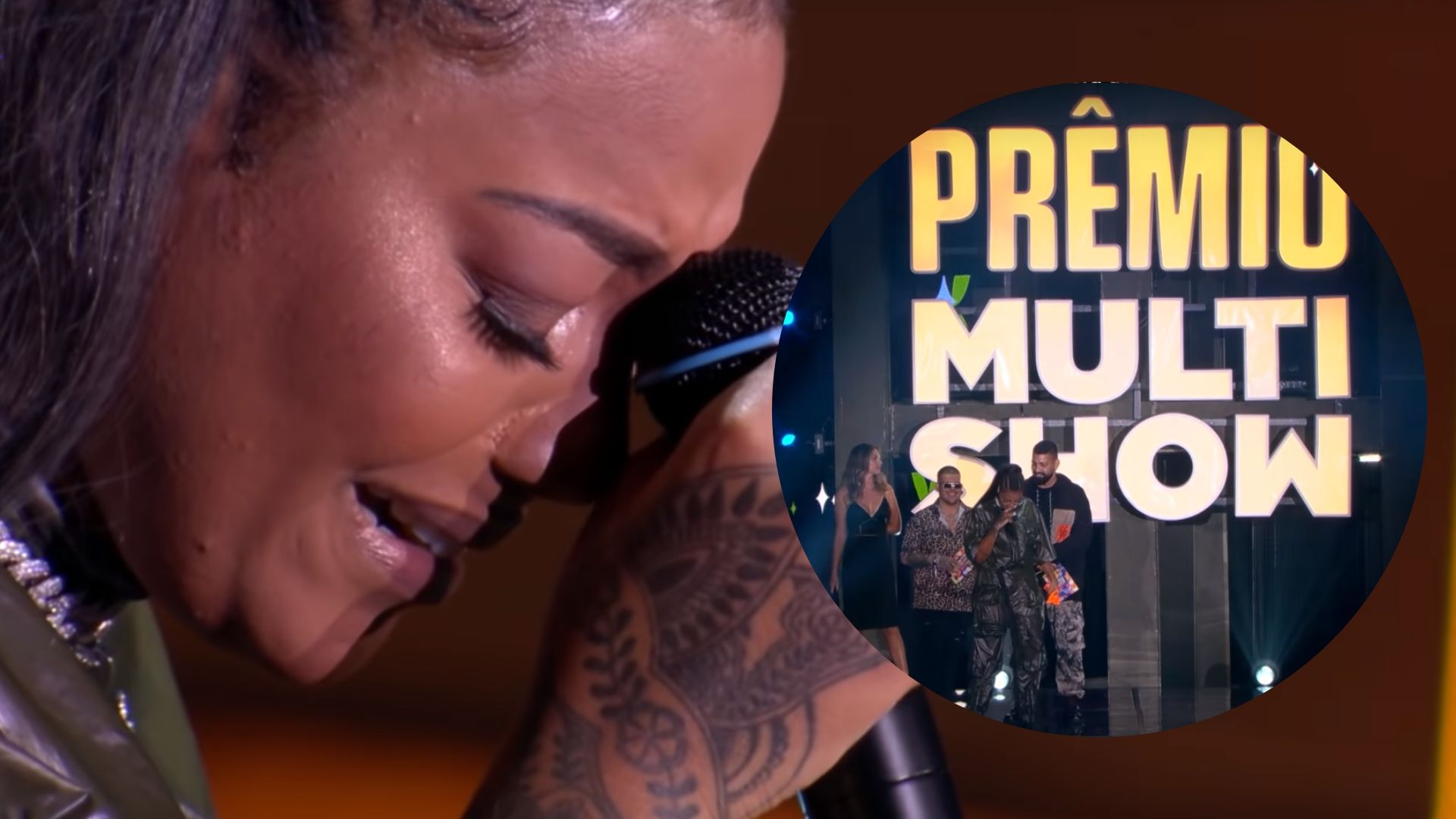 Ludmilla é vaiada, eleita Cantora do Ano e leva o funk ao palco do Prêmio Multishow