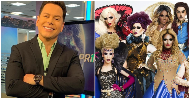 Marcão do Povo, apresentador do SBT, comandará reality show de drag queens
