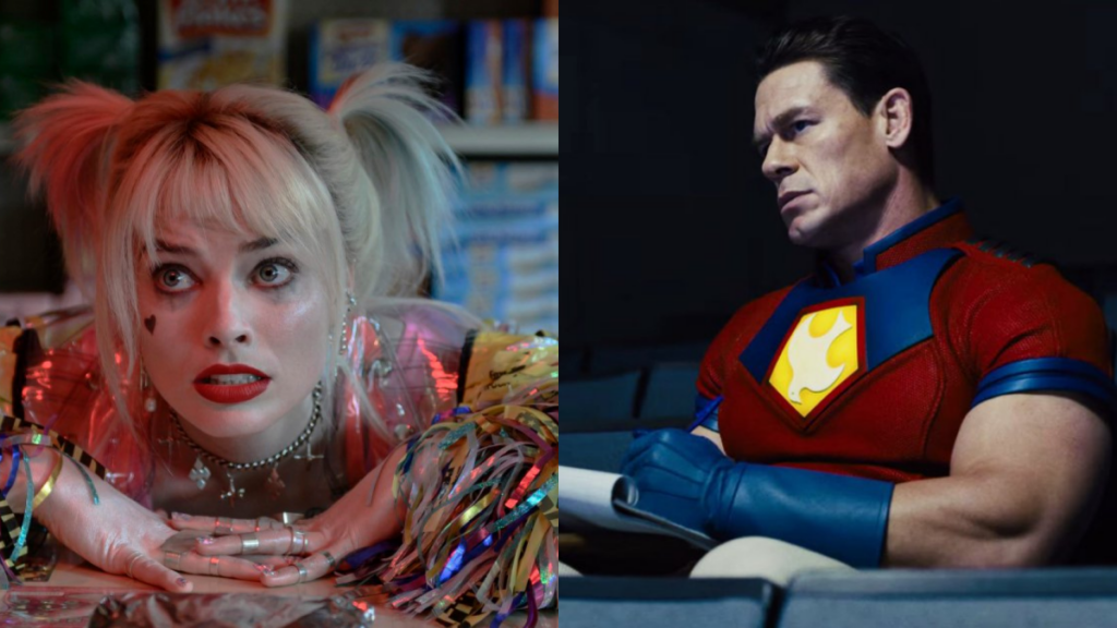 Sabia que Margot Robbie dormia com uma réplica em papelão de John Cena?
