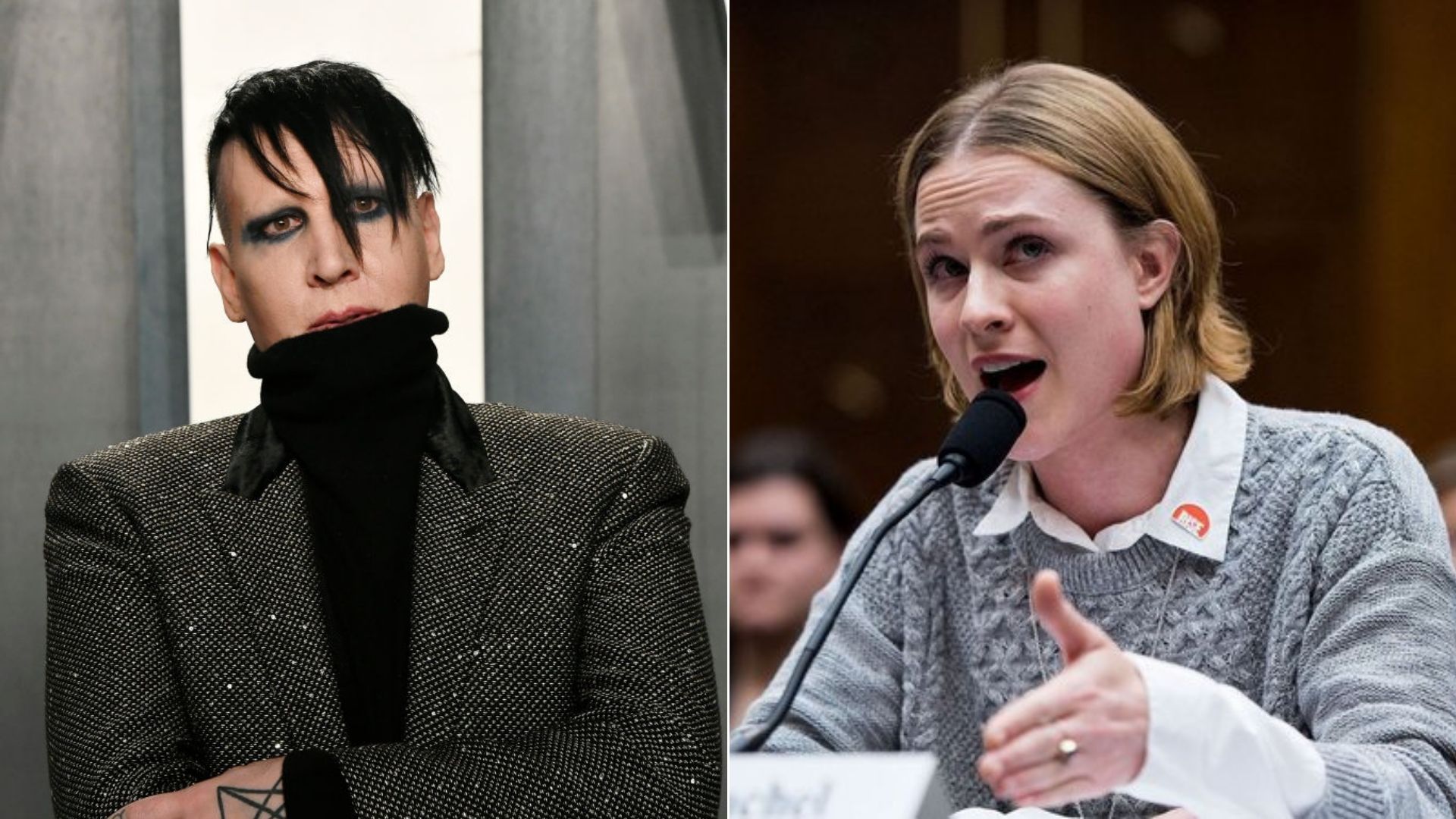 Marilyn Manson processa Evan Rachel Wood por difamação sobre as alegações de abuso sexual