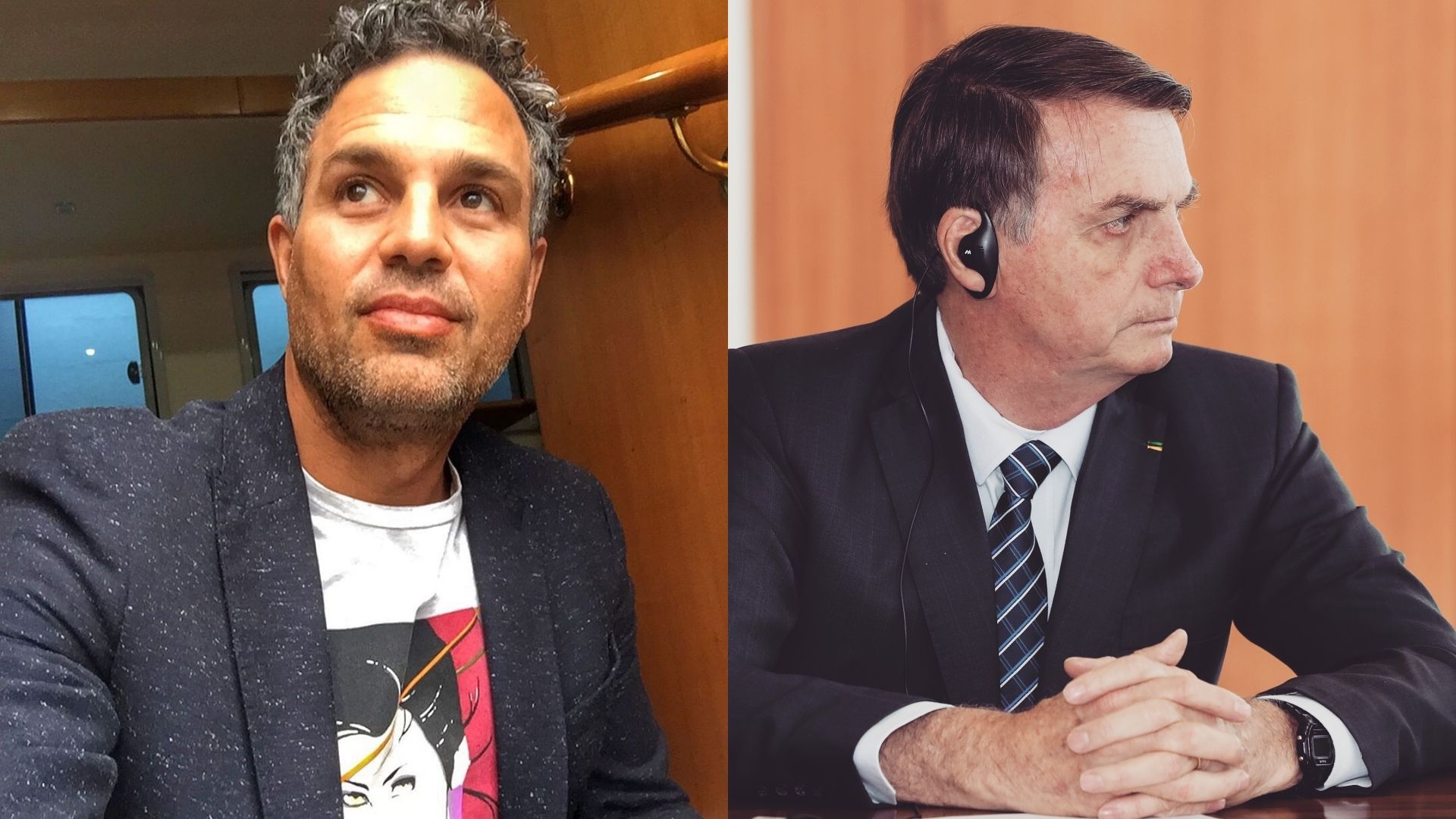 Mark Ruffalo sai em defesa de Leonardo DiCaprio e critica política ambiental de Bolsonaro