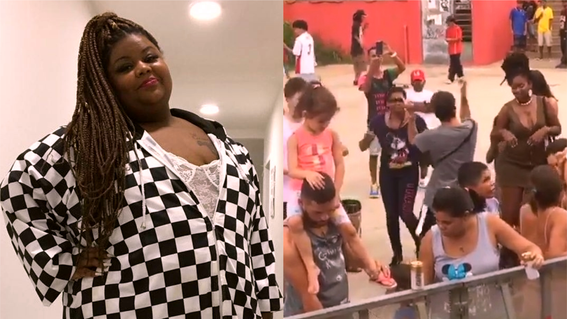 MC Carol faz show para público pequeno e brinca: “Pagou, até em velório”