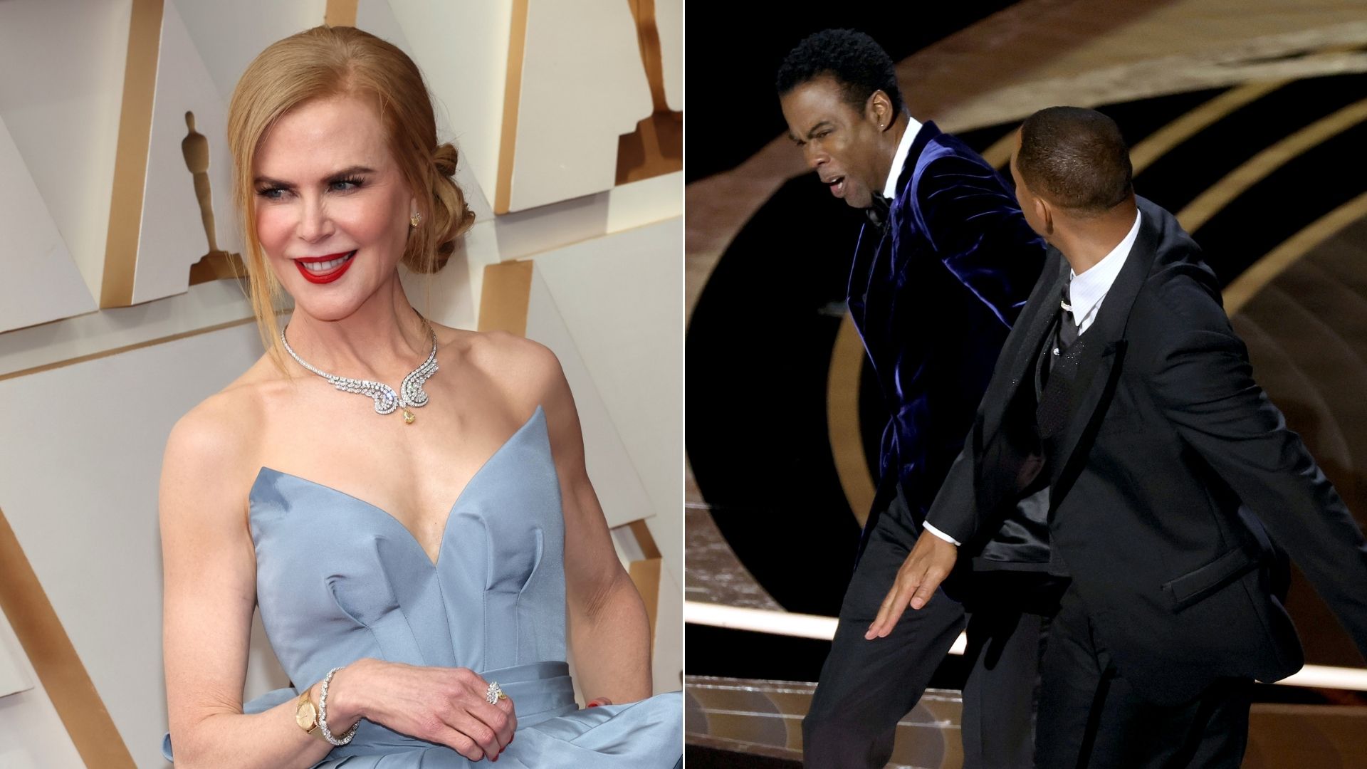Reação de Nicole Kidman no Oscar não foi sobre tapa de Will Smith em Chris Rock; saiba o real motivo
