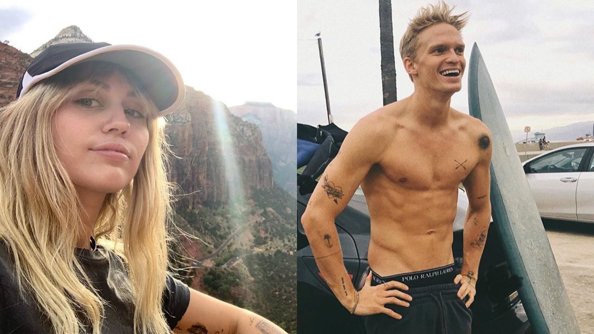 Após encontro com Miley Cyrus, Cody Simpson compartilha poema romântico