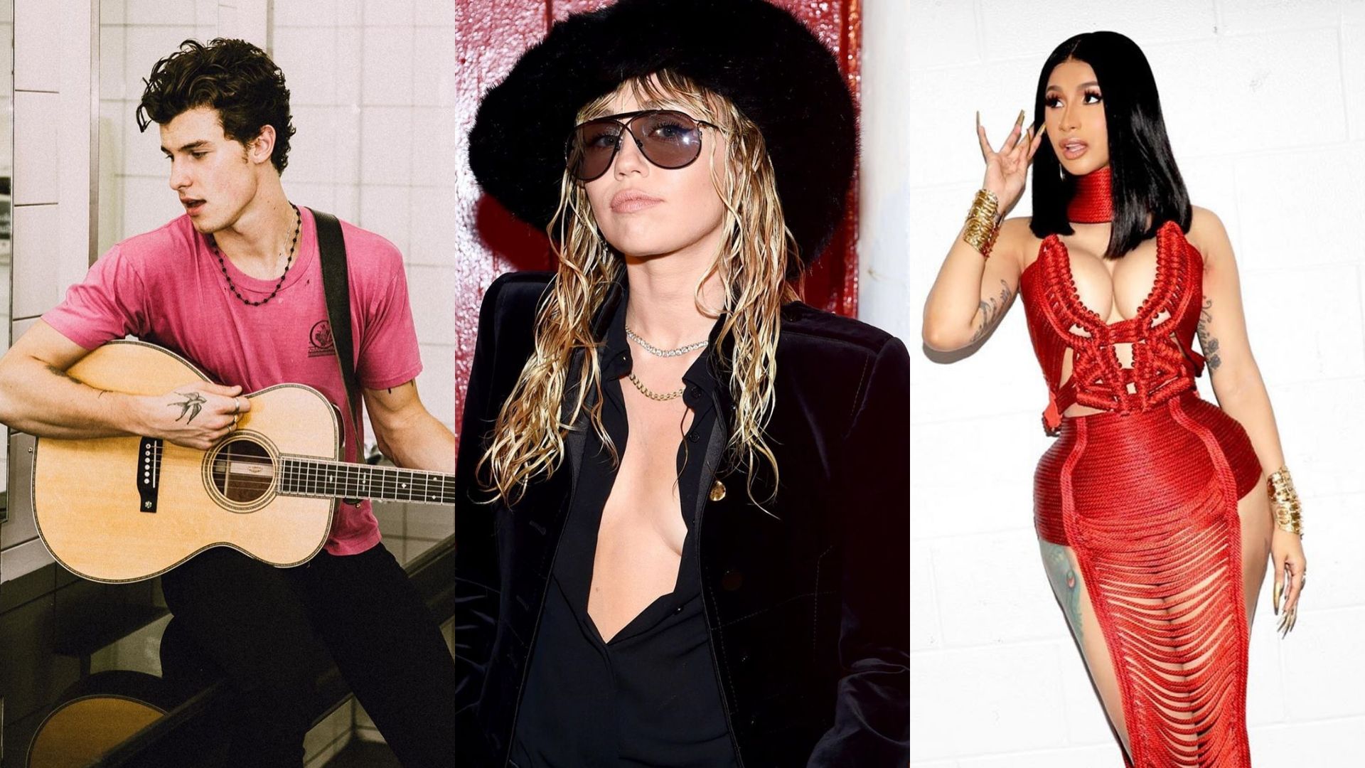 Novo álbum de Miley Cyrus deve ter colaborações de Shawn Mendes e Cardi B