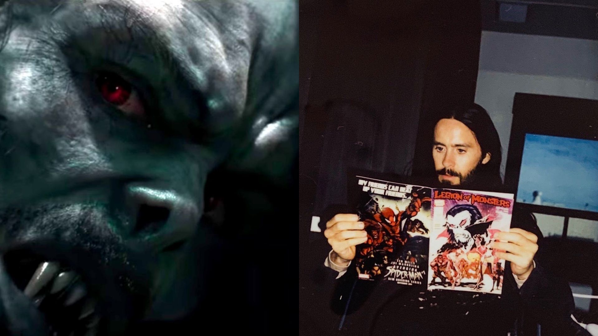 Jared Leto compartilha pesquisa feita para as refilmagens de Morbius