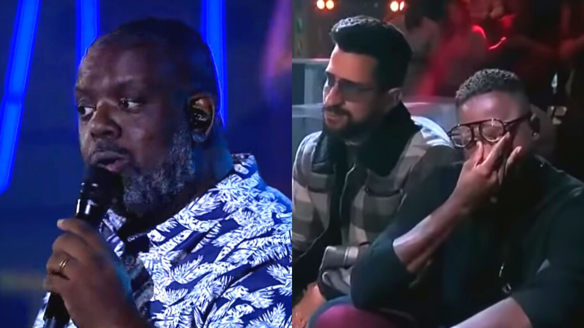 Vídeo de Mumuzinho chorando em show de Péricles no Multishow viraliza na internet; confira