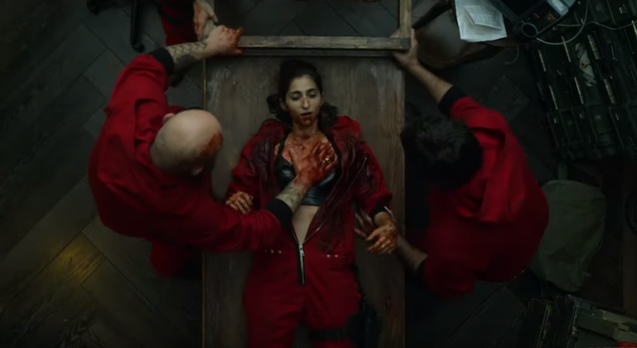 La Casa de Papel: Nairóbi aparece coberta de sangue em trailer da quarta parte