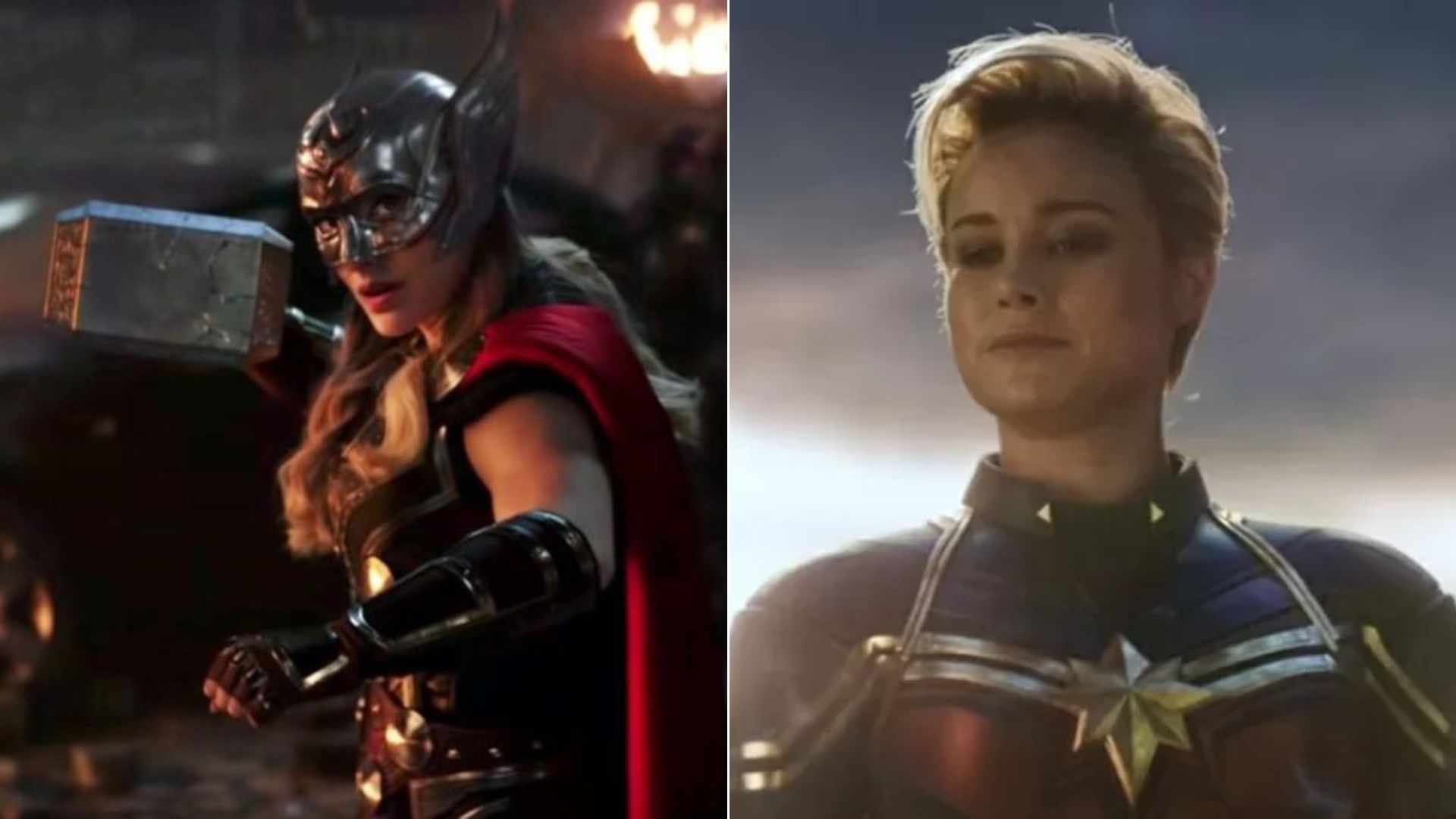Natalie Portman quer ver Poderosa Thor e Capitã Marvel trabalhando juntas no MCU
