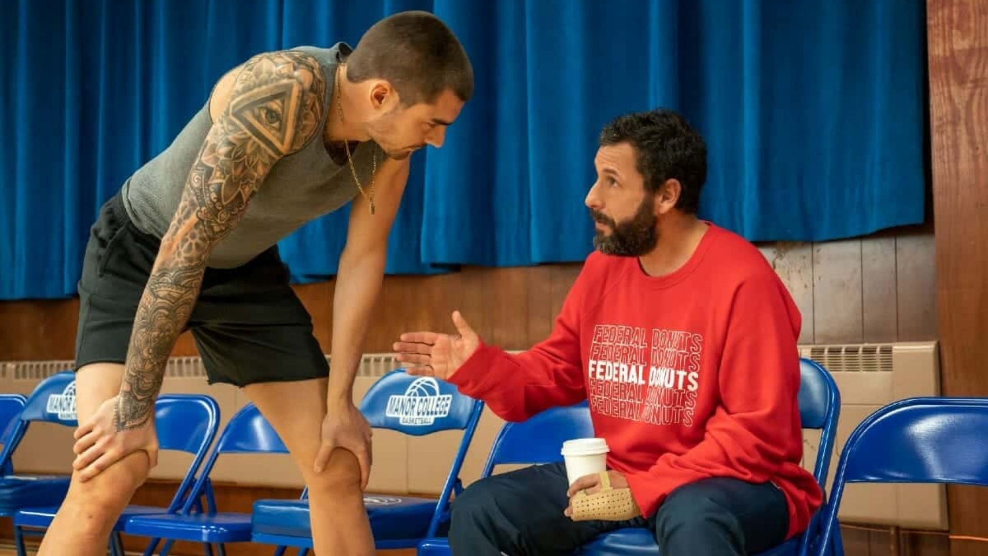 Netflix divulga trailer e data de estreia de “Arremessando Alto”, com Adam Sandler; confira