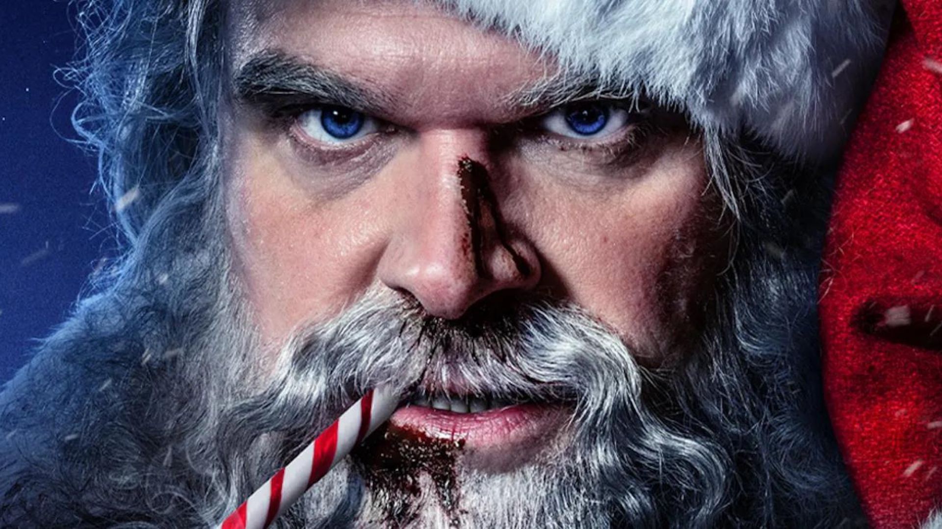 “Noite Infeliz”: David Harbour, o Hopper de “Stranger Things”, é um Papai Noel bem violento em trailer; confira