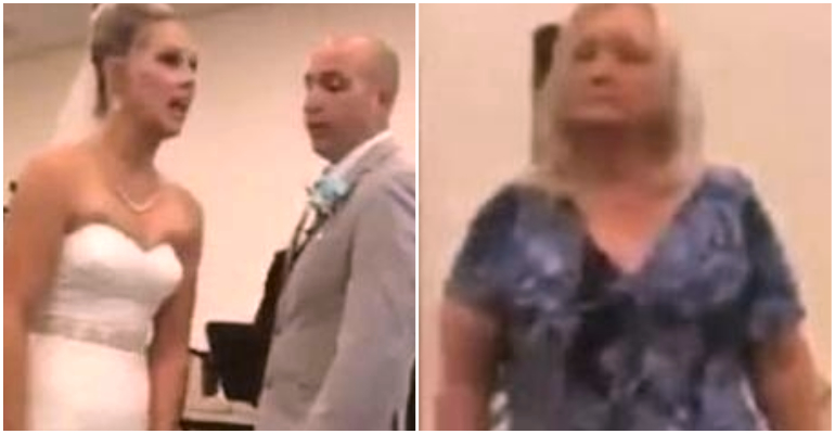 Sogra discorda de votos da noiva e casamento termina em briga; assista ao vídeo