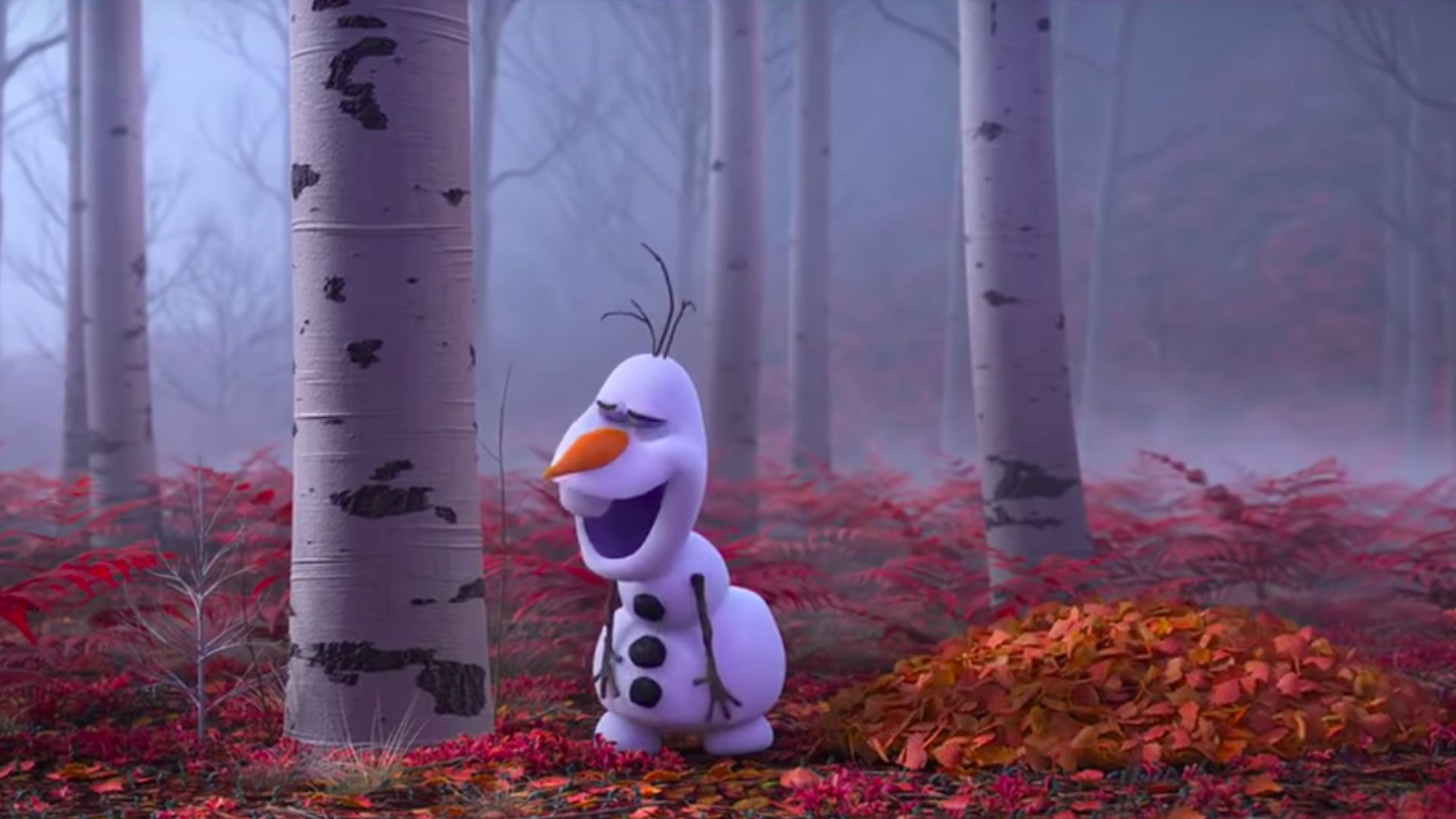 Olaf se assusta com ser misterioso em cena inédita de Frozen 2; assista