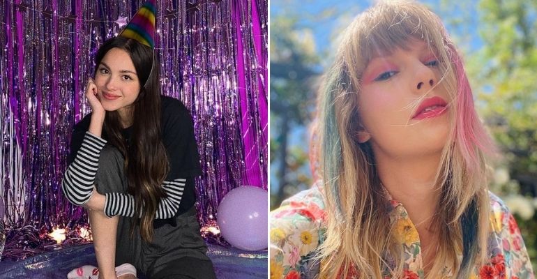 Olivia Rodrigo, do sucesso “drivers license”, surtou ao descobrir que Taylor Swift a conhecia