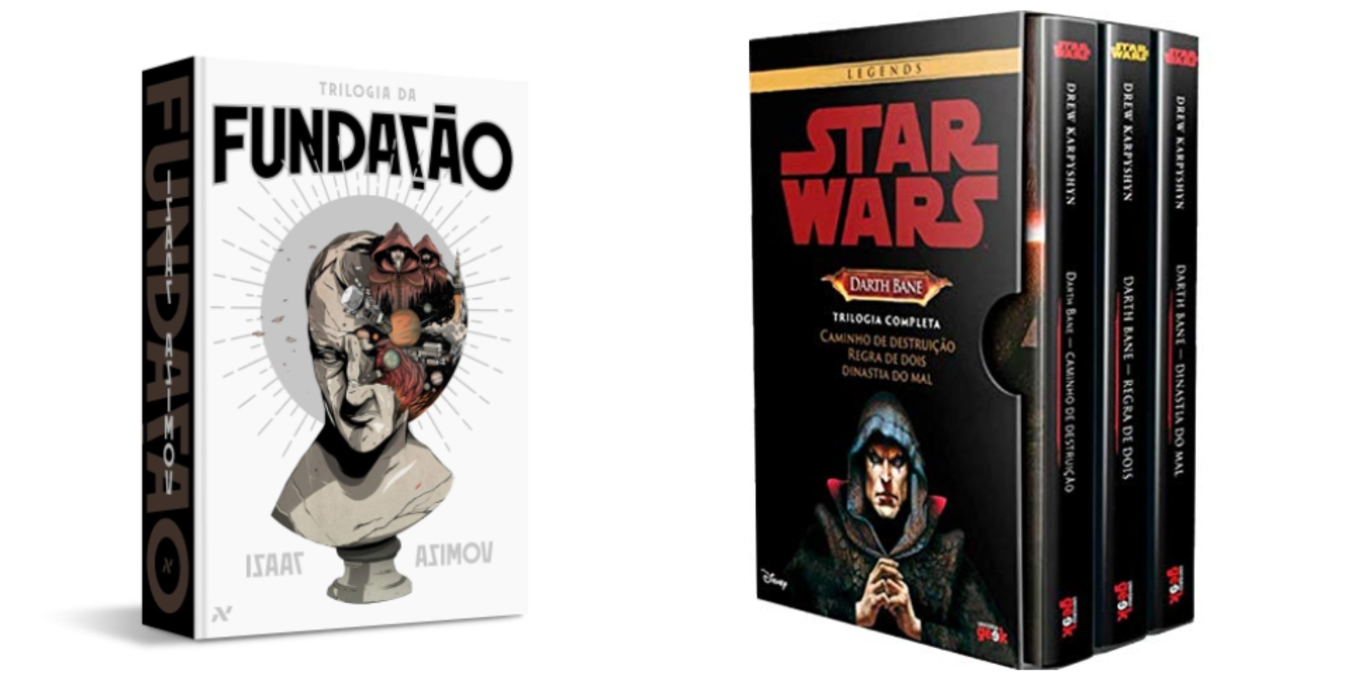 Jogos Vorazes, Sprawl, Darth Bane e muito mais: 7 boxes com trilogias fantásticas para você ter em casa