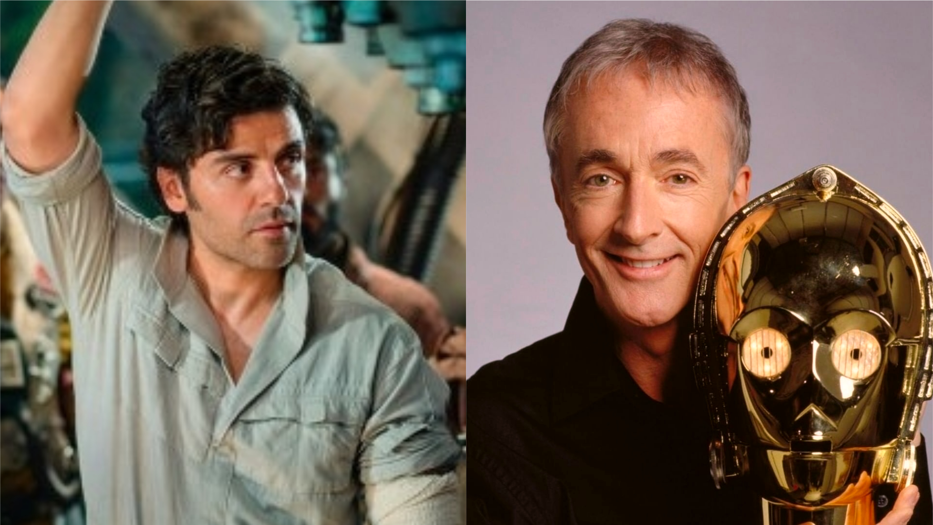 Oscar Isaac lembra despedida emocionante de Anthony Daniels, o C-3PO, de Star Wars